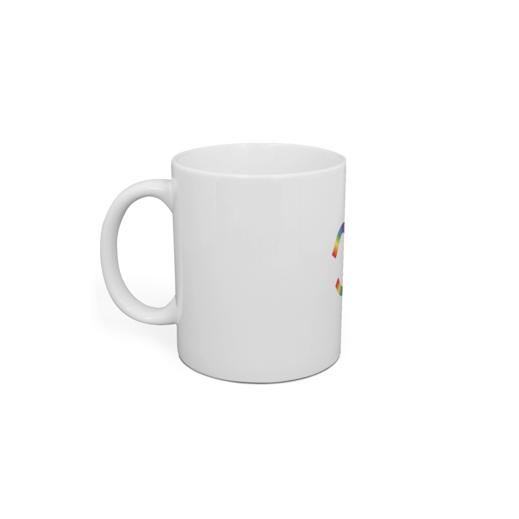 レインボーニコちゃんマグカップ