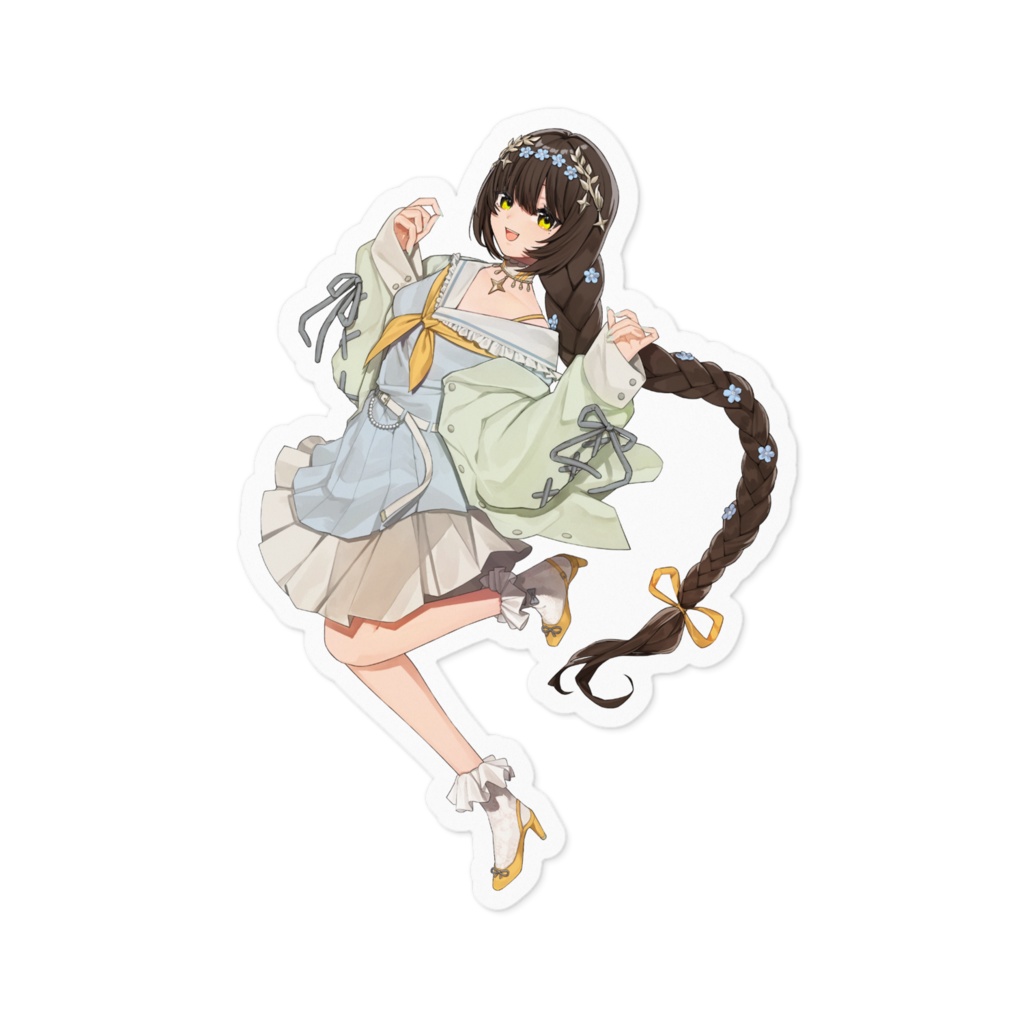 耐水ステッカー【春夏カジュアル】