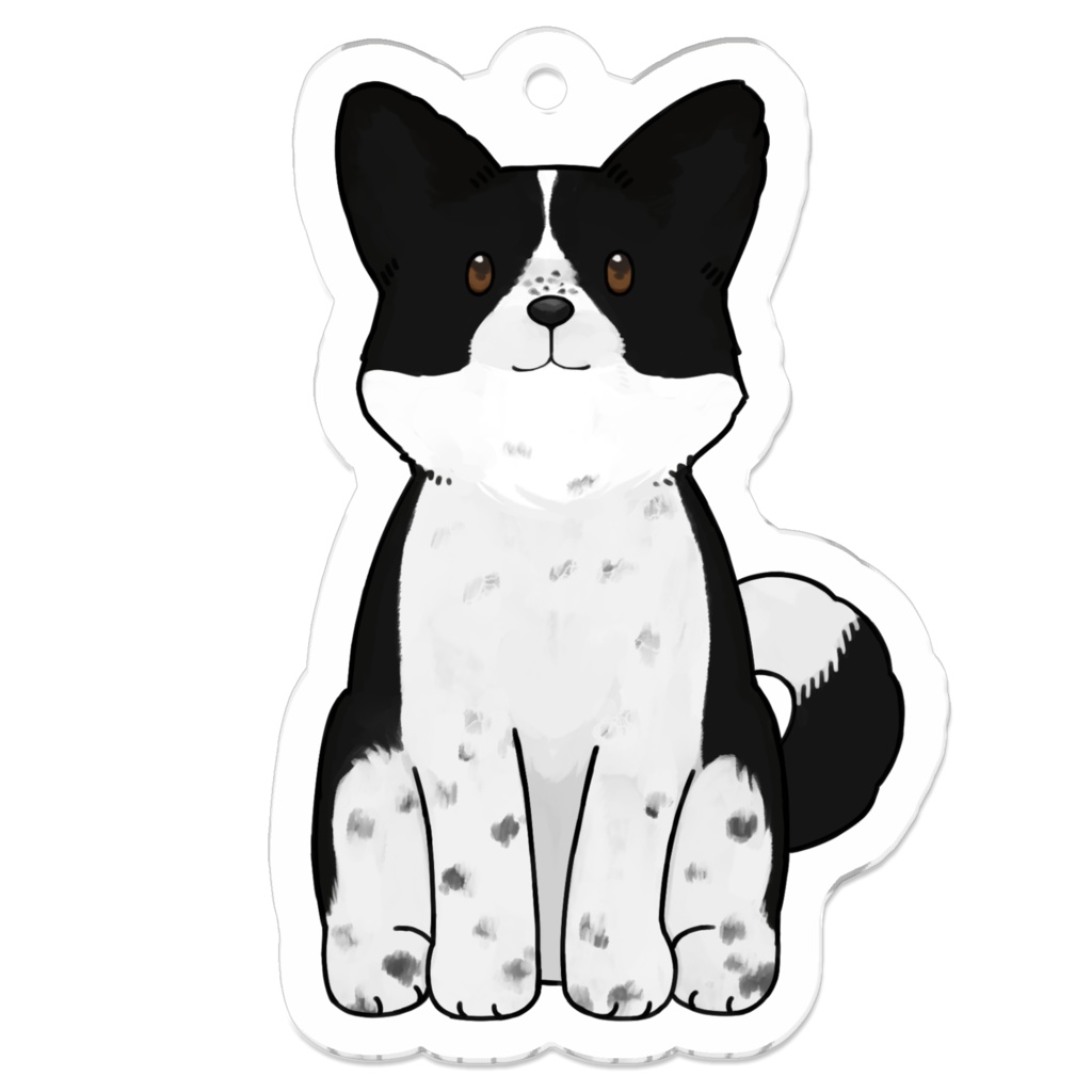 アクリルキーホルダー【チャッピーA】（コーティング）