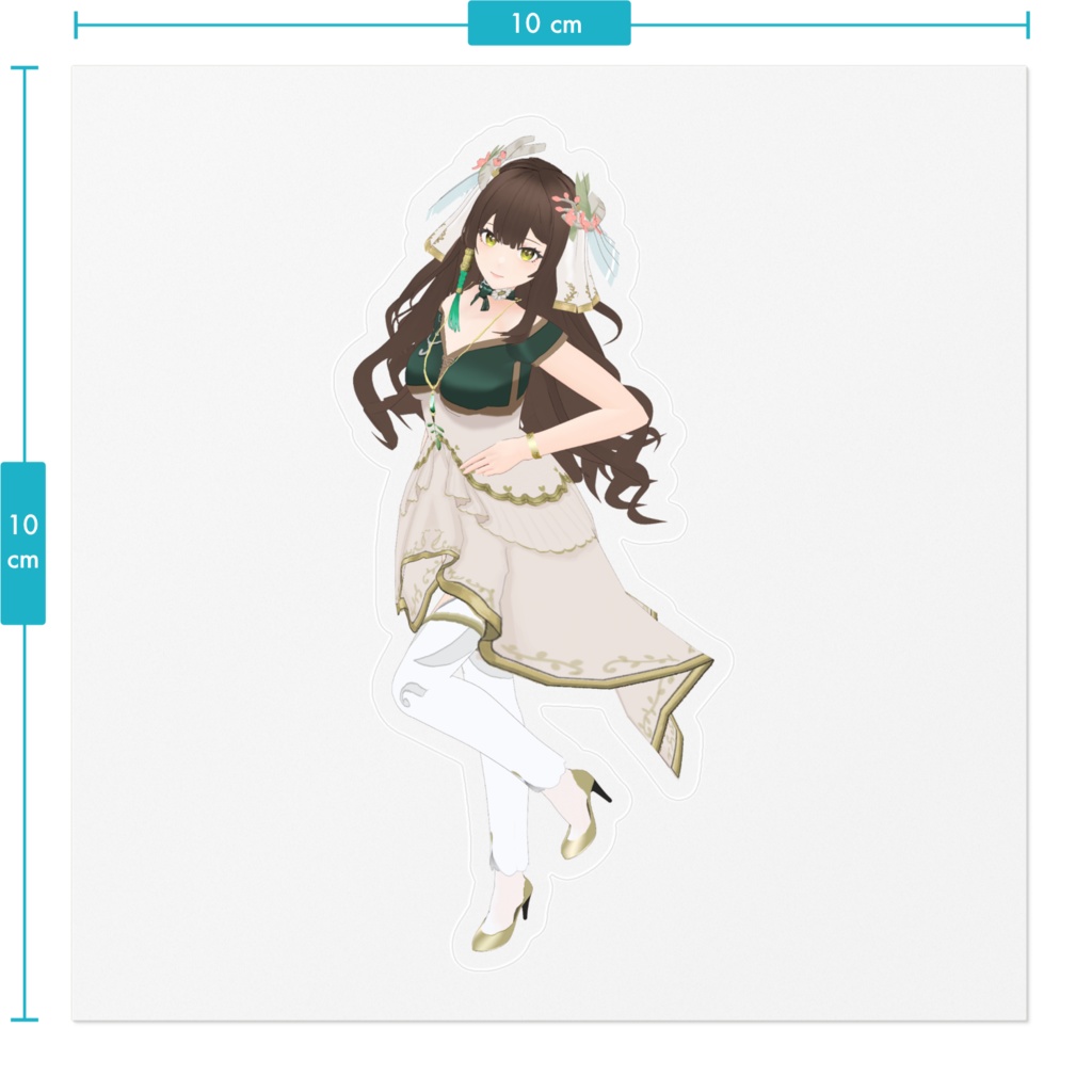 耐水ステッカー【RQ2】