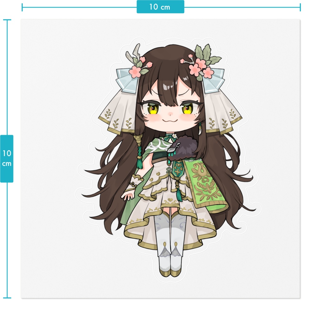 耐水ステッカー【ドヤ顔】