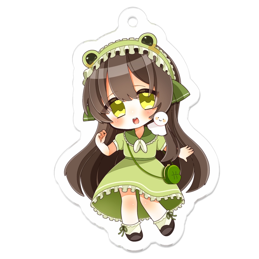 あをかえるアクキー
