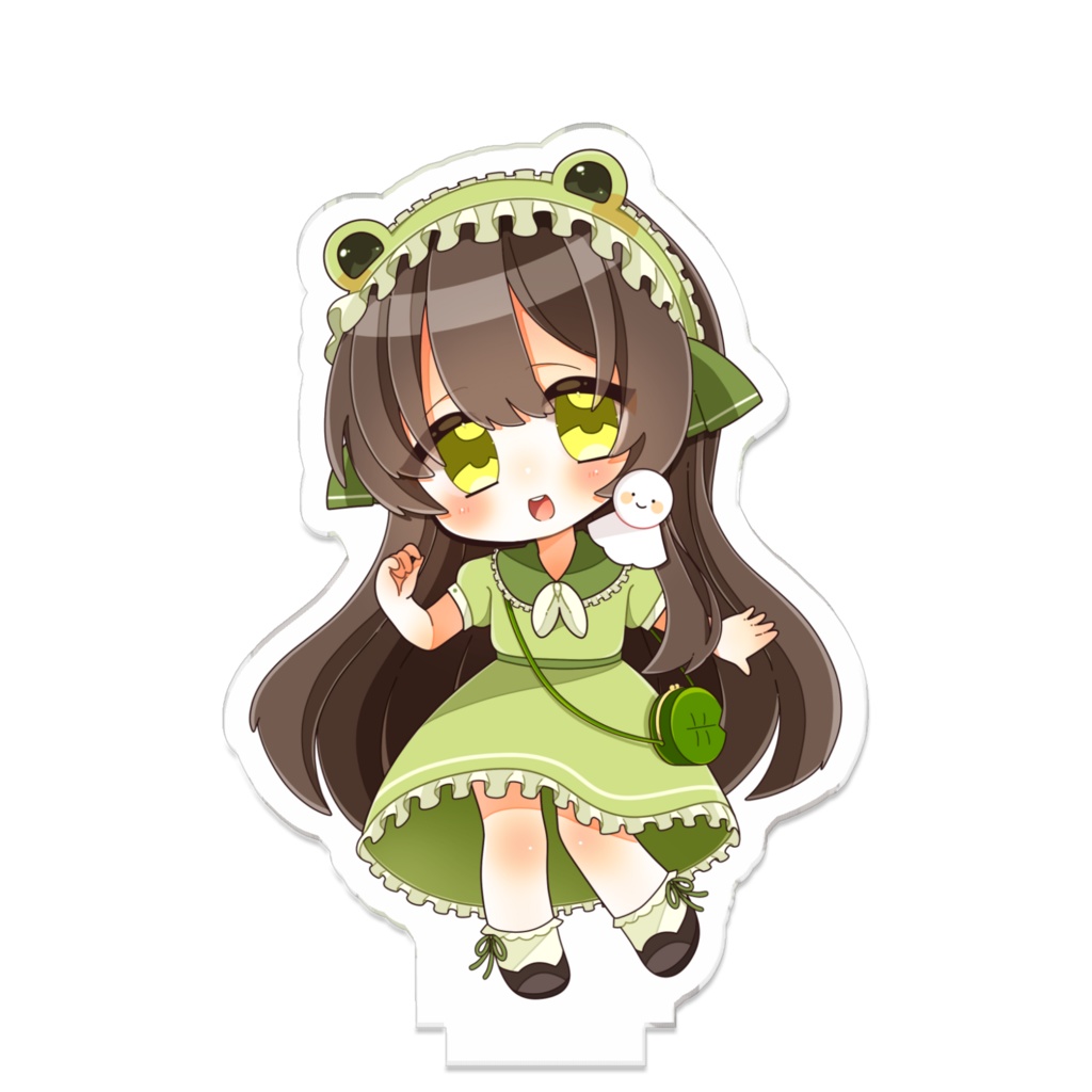 あをかえるのつながるアクスタ