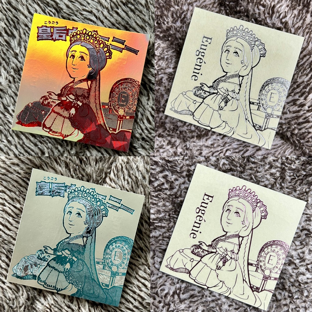 箔押しシールセット