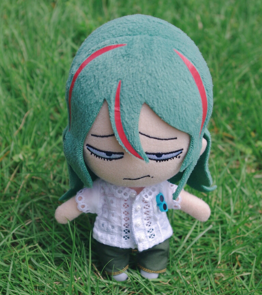 サングラス風ボタン付き シャツ&パンツセット