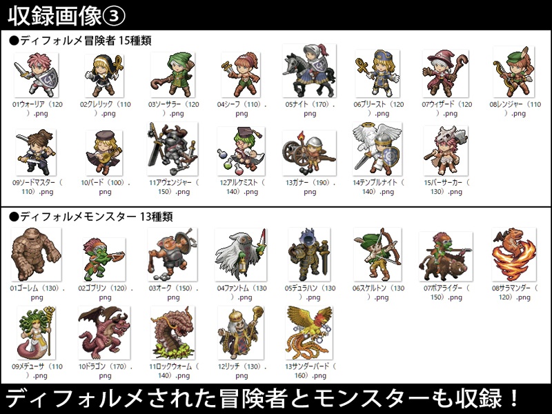 ファンタジーTRPG用素材集