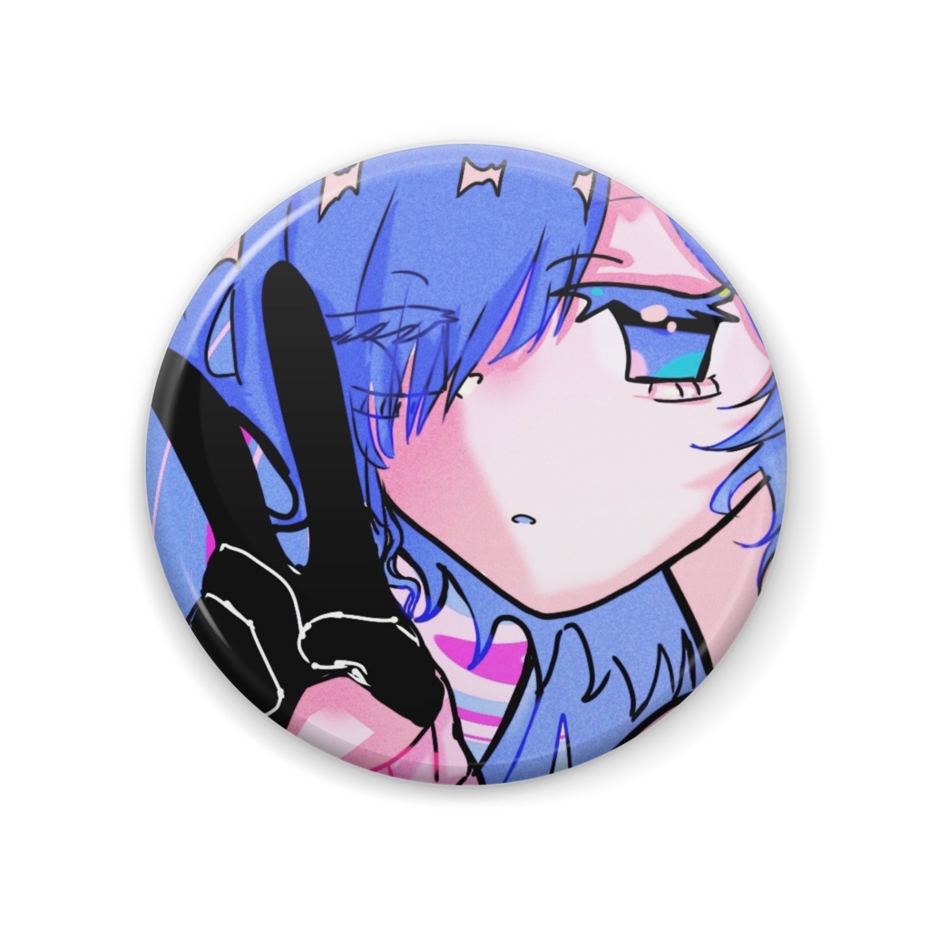 くおんのマカロンカラー缶バッジ