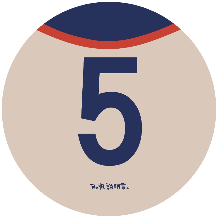 背番号缶バッジ(土門、影野)