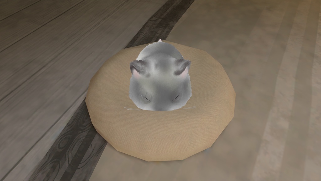 Hamster(撫でシェーダー搭載)