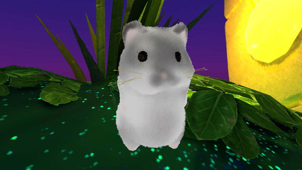 Hamster（撫でシェーダー搭載）