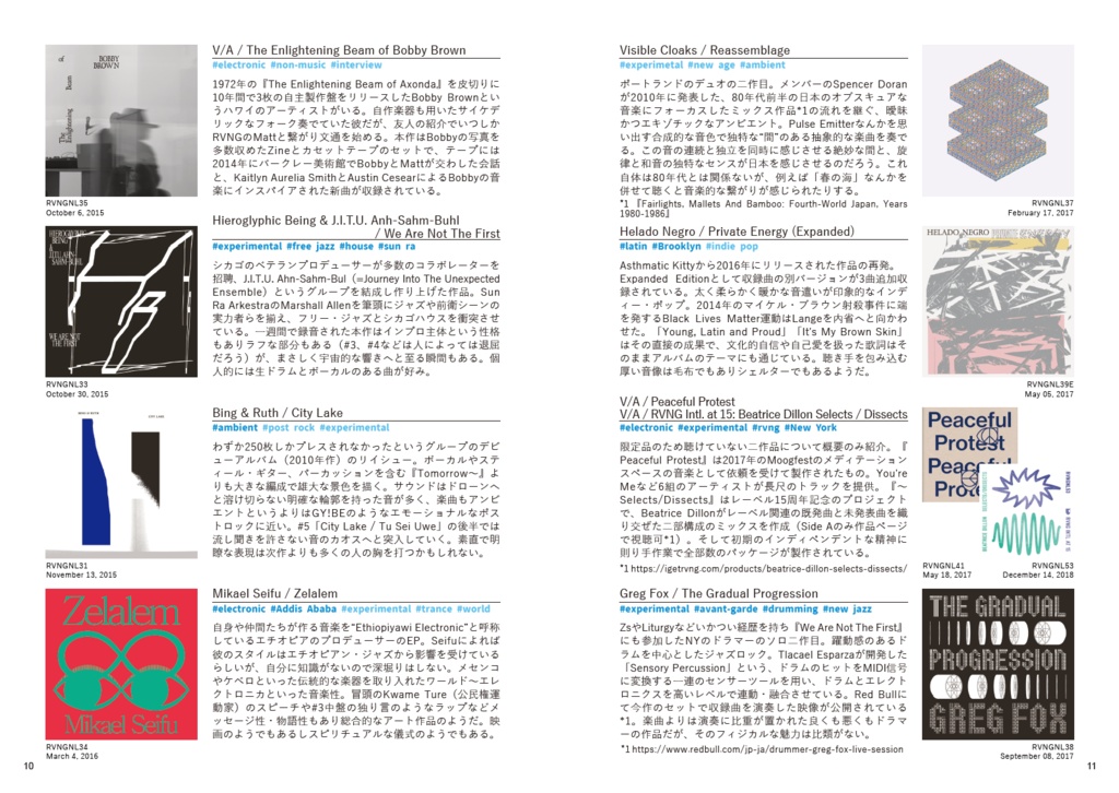 ポップミュージックガイド The Rough Guide to RVNG Intl.