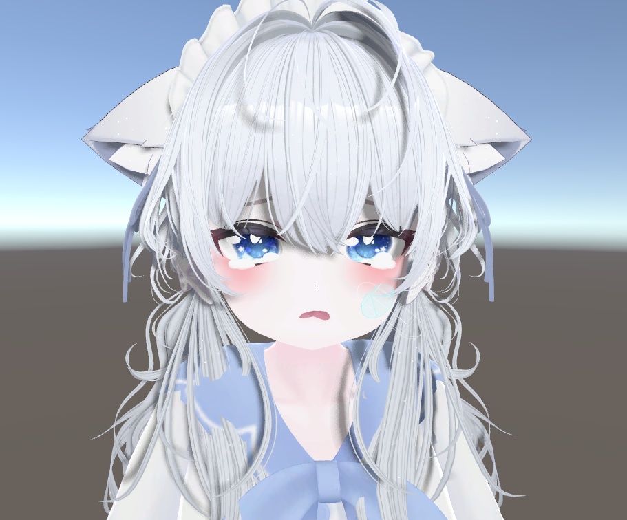 CheekGrabbingAnimation For 真冬 (Mafuyu)