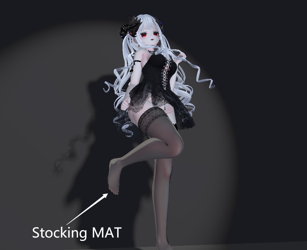 【VRCHAT想定】LiltoonMATSettings-For～Stocking Slider～