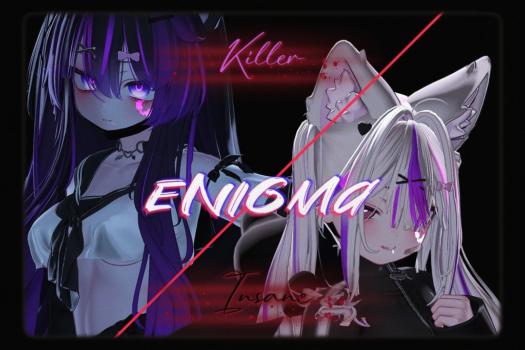 【ショコラ-Chocolat】[Blendshape+FaceAnimation+EyeTexture] Enigma*Insane&Killer 