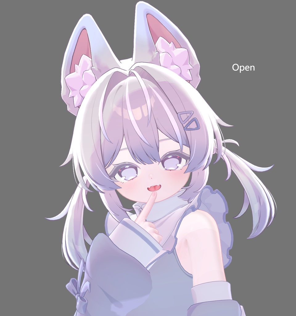 【プラム-Plum】 FaceSet-IceCream (Plus FacialAnimation/PupilOff/BlinkLock/FaceLock)