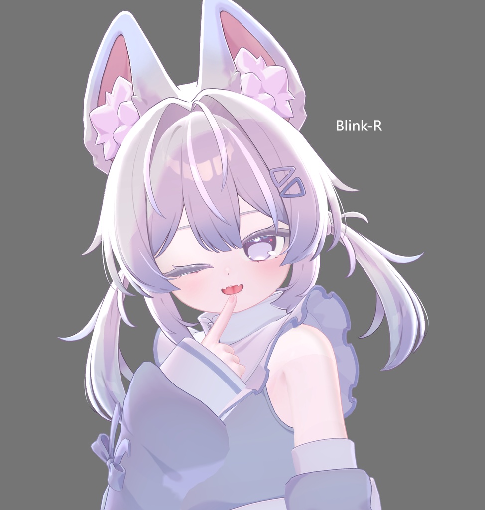 【プラム-Plum】 FaceSet-IceCream (Plus FacialAnimation/PupilOff/BlinkLock/FaceLock)