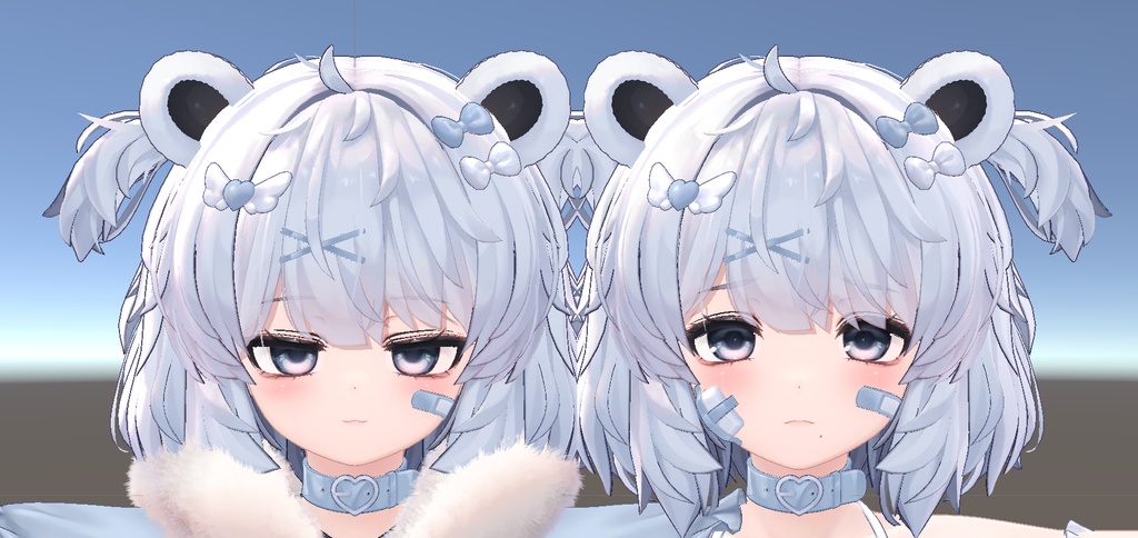 【ひきくまりのクマリ-Kumaly】 LittleDevil-FaceBlendShapeSet