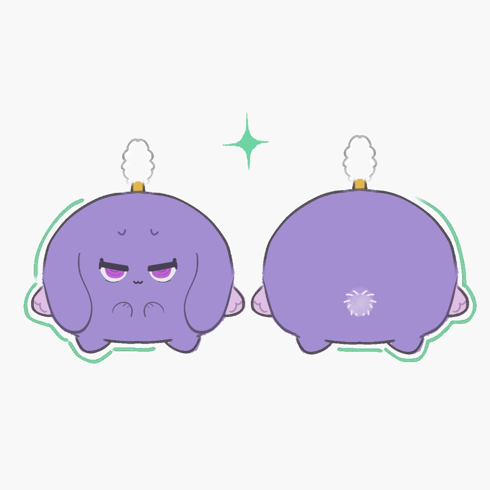 三神ころころぬい (つ)