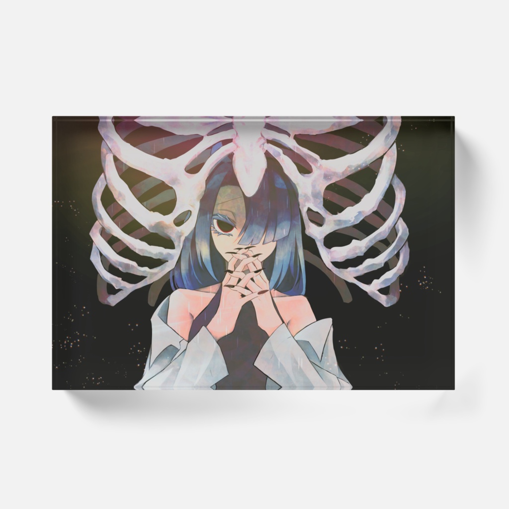 雨樋ヒガン アクリルブロック