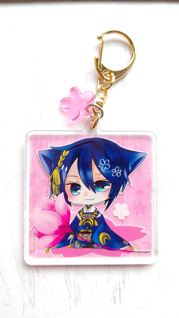 アクリルキーホルダー/桜