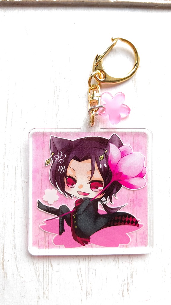 アクリルキーホルダー/桜