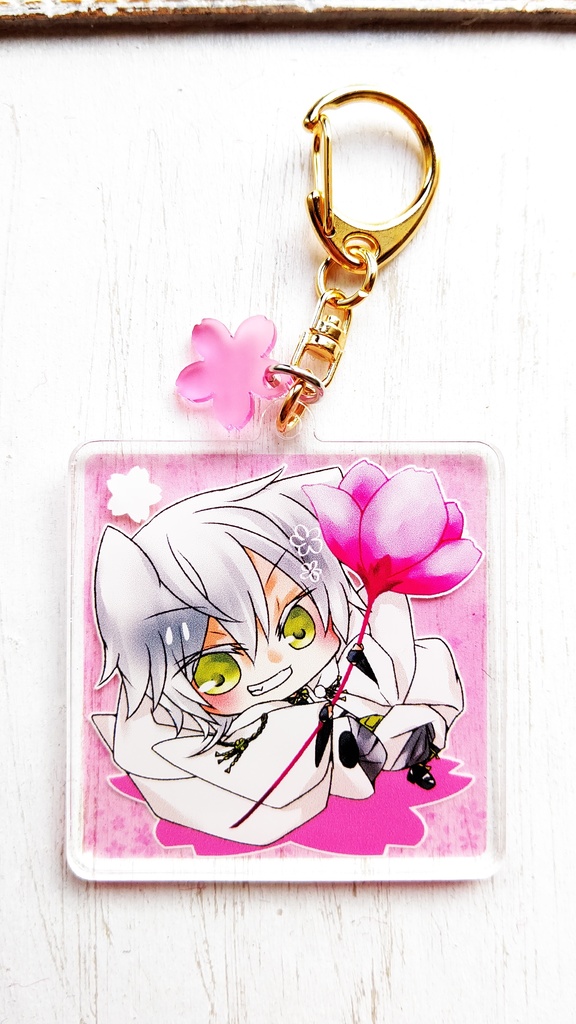 アクリルキーホルダー/桜