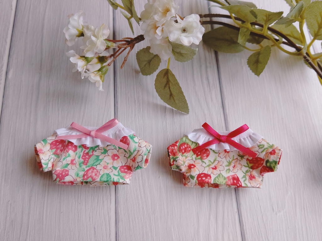 Sweet Berry🍓10㎝ぬい用トップス