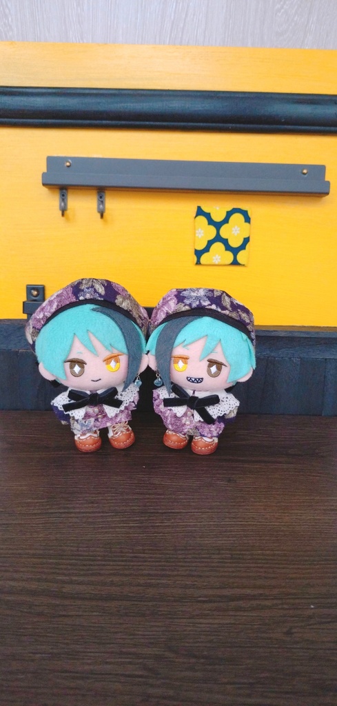 ショップ風‐背景ボード【壁床セット】ぬい&ドール用