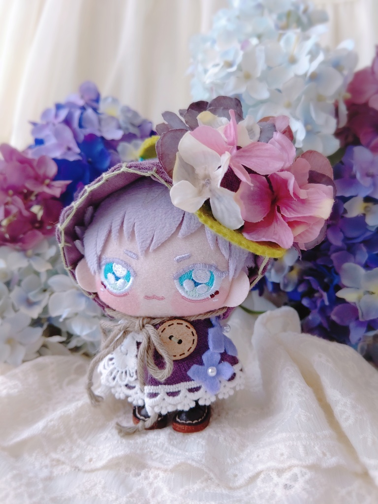 おさんぽ好きのノームちゃんセット💠あじさいちゃん