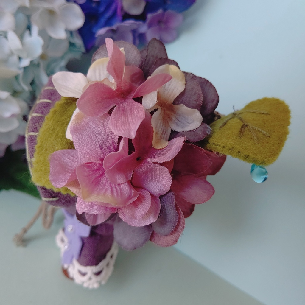 おさんぽ好きのノームちゃんセット💠あじさいちゃん