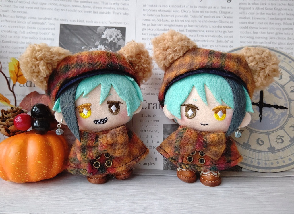 秋色くまちゃんセット🧸🧡