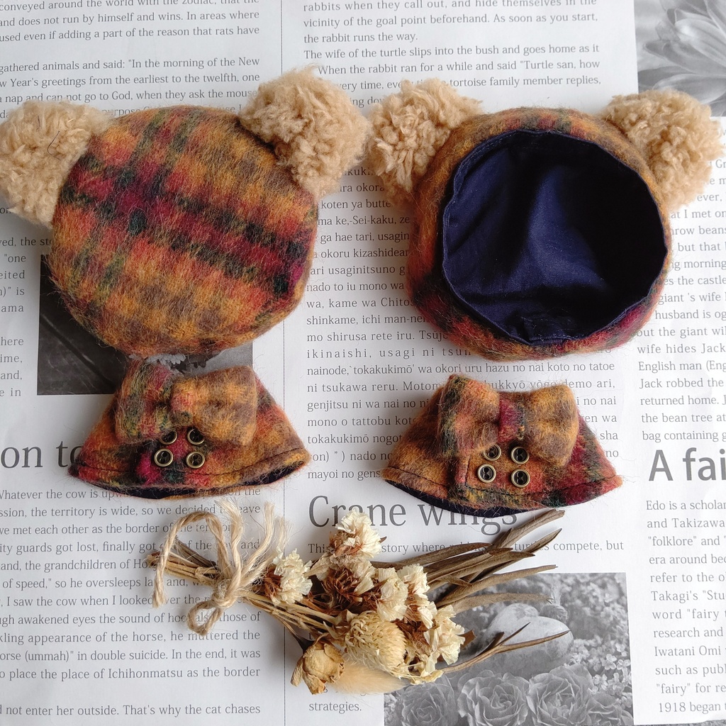 秋色くまちゃんセット🧸🧡