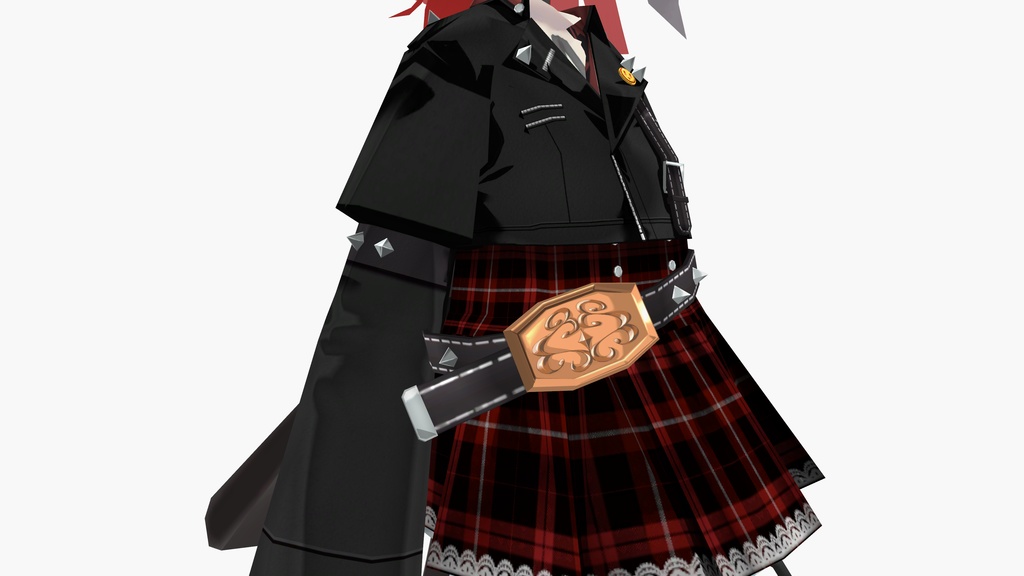 【無料】てっさくちゃん用 パンクジャケットコーデ