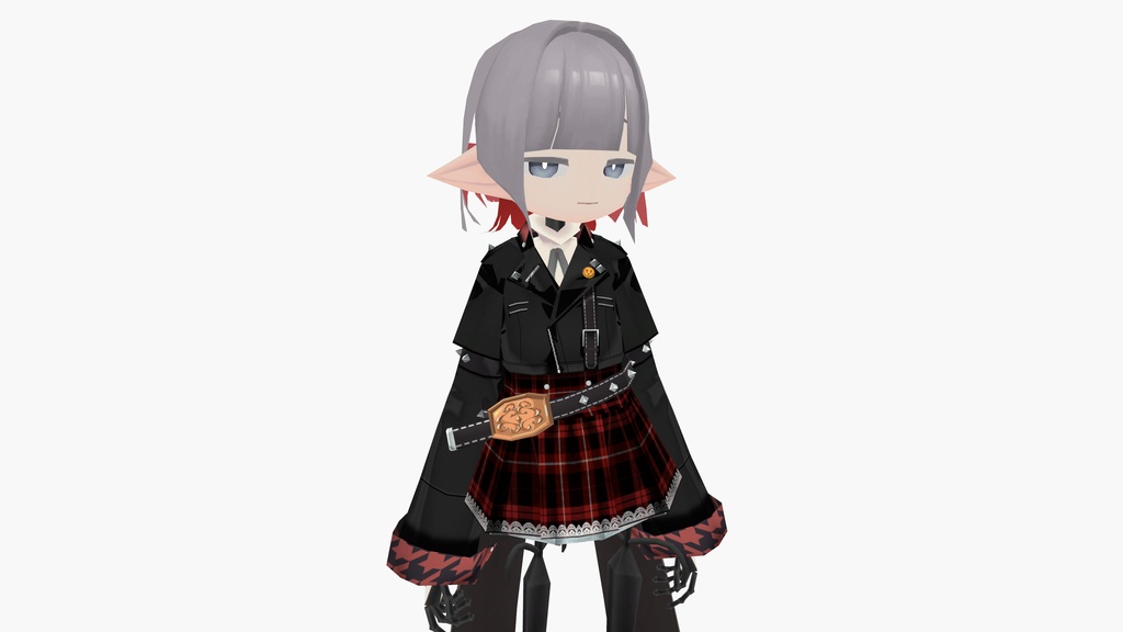 【無料】てっさくちゃん用 パンクジャケットコーデ