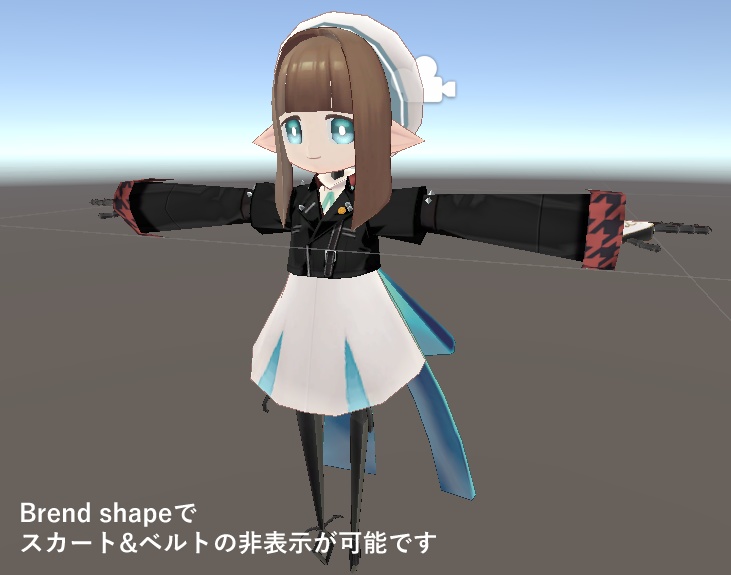 【無料】てっさくちゃん用 パンクジャケットコーデ