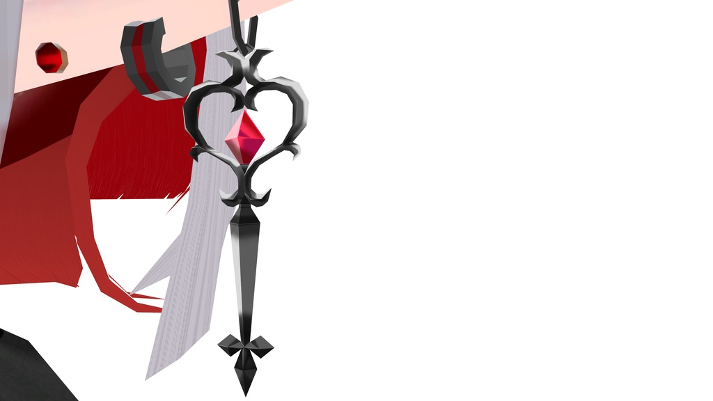 【無料】てっさくちゃん用 ヘアピン&イヤリング