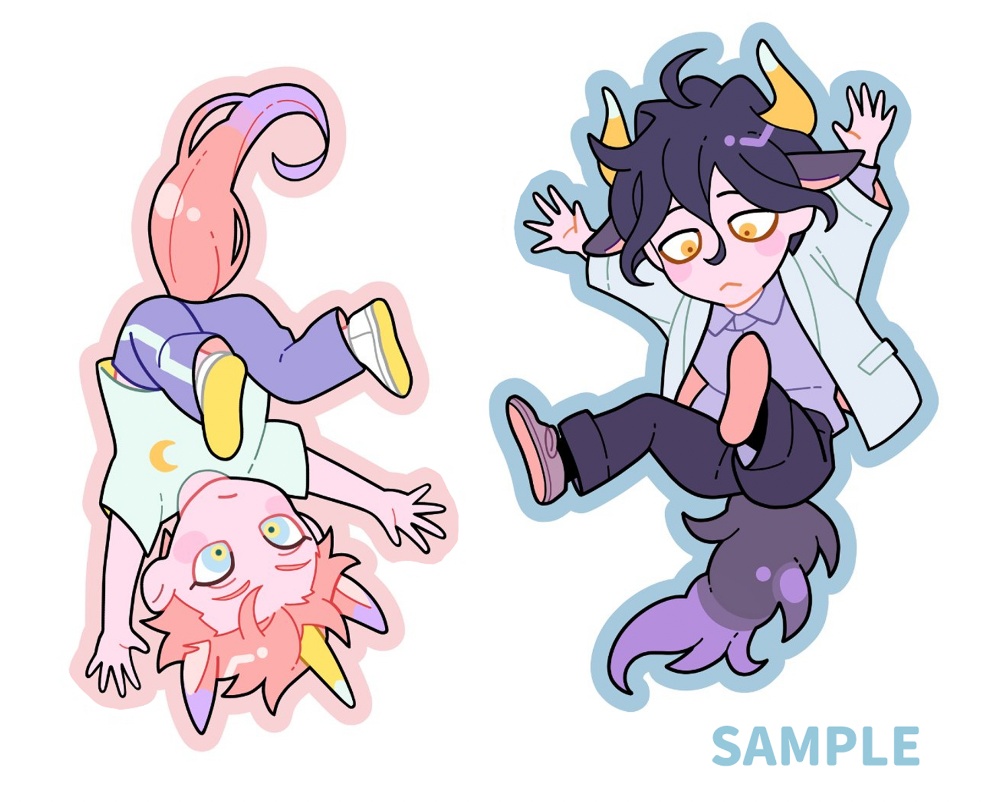 ユニコーンアクリルキーホルダー