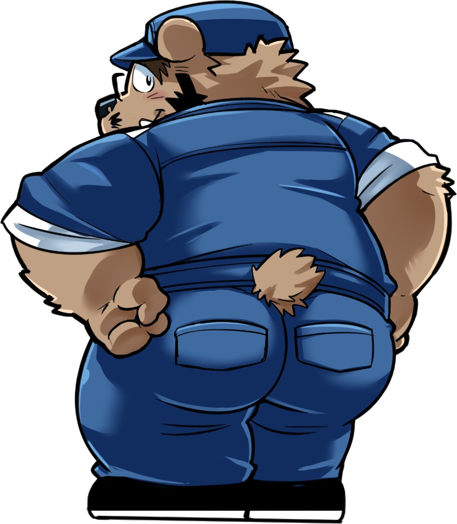 ケツふりトムさん-ふかふかクッション