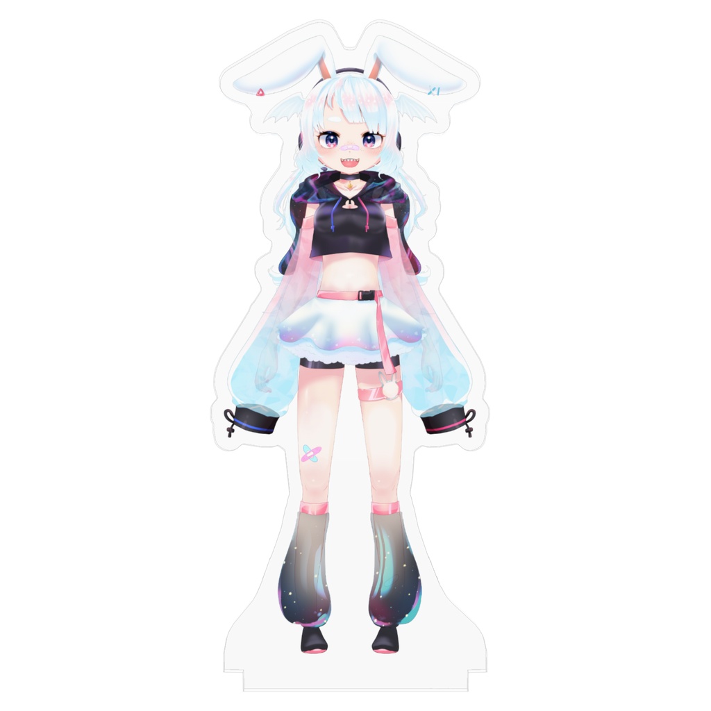 藻塩みるかの立ち絵アクスタ ★耳とサイズのバリエーションもあるよ