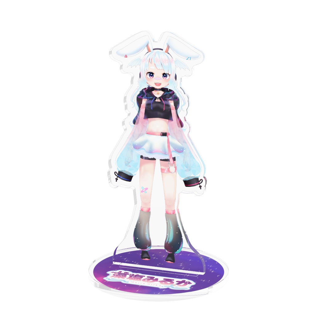 藻塩みるかの立ち絵アクスタ　★耳とサイズのバリエーションもあるよ
