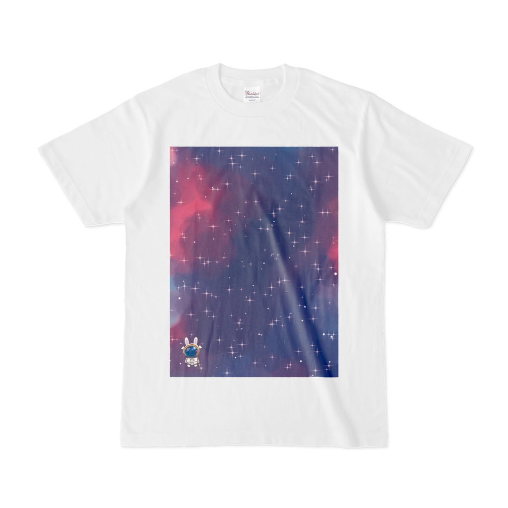 配信背景の宇宙T