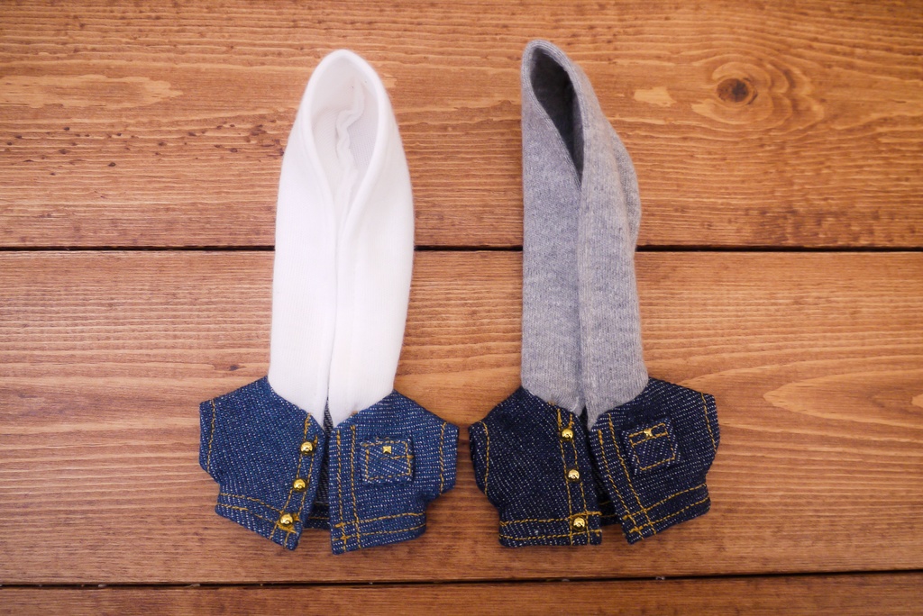 hood denim jacket