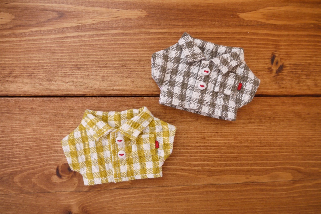 gingham check shirt