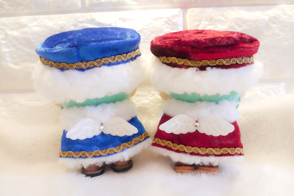 Ange de Noël ໒꒱ ✽.。.:* nounours × atelier.M collaboration *・゚✽。