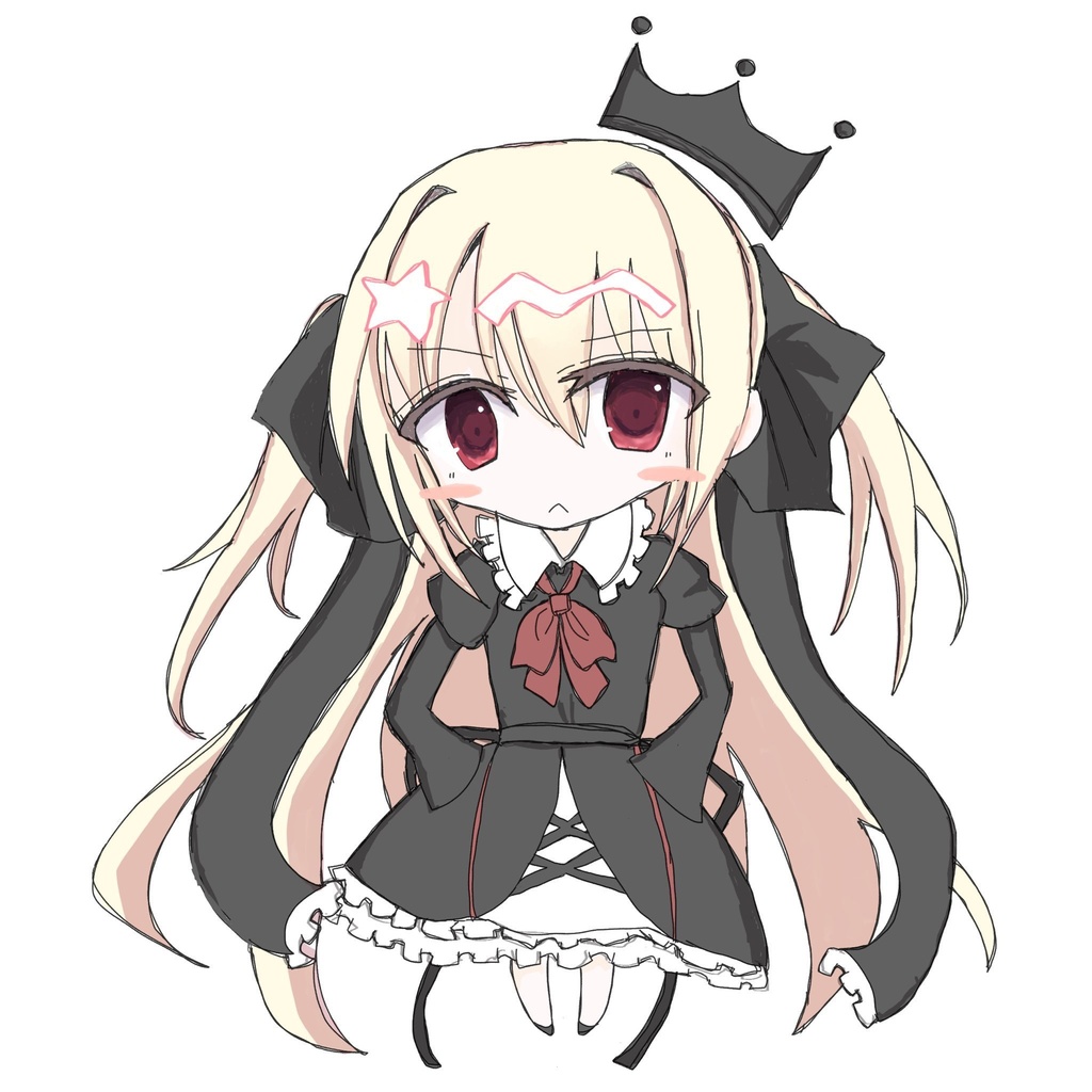 金髪ツインテちゃんアクキー