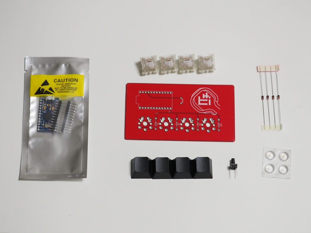 Meishi ― The micro macro keyboard kit