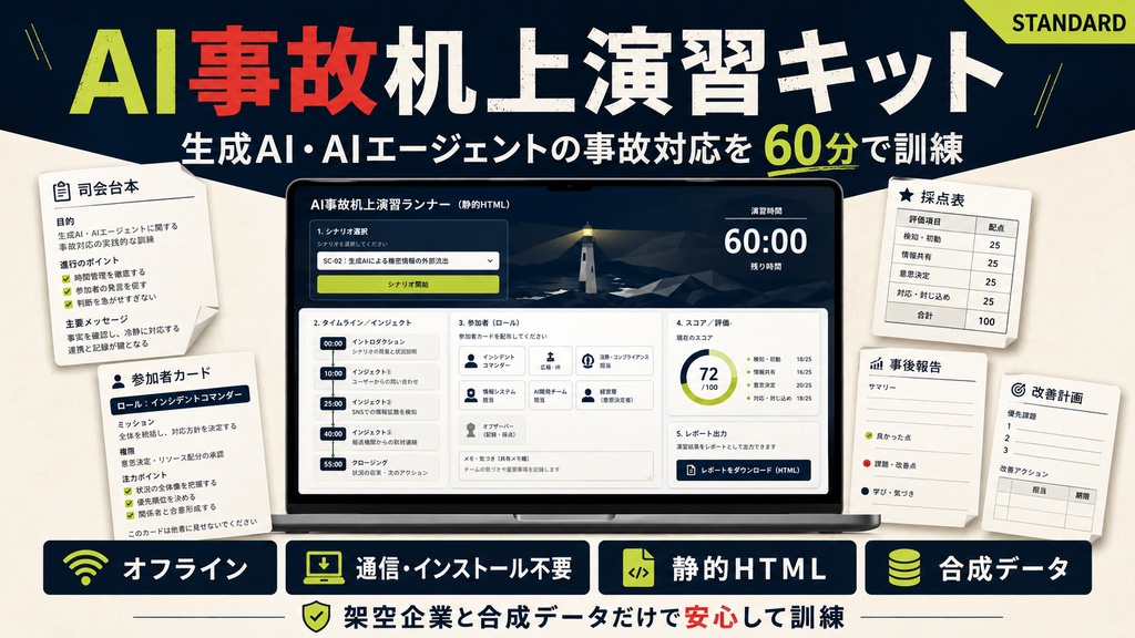 AI事故机上演習キット v1.1