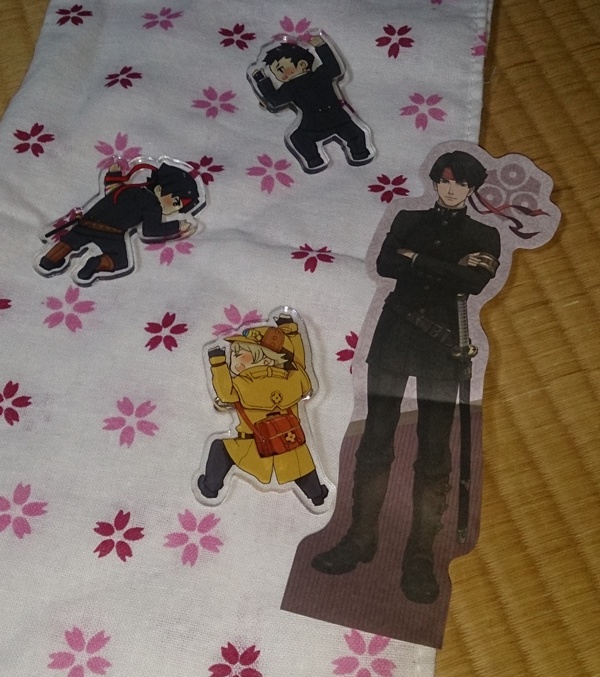 大逆転 つかまりアクリルバッジ