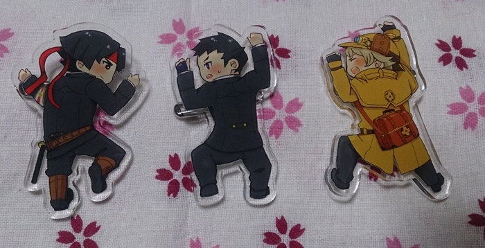 大逆転 つかまりアクリルバッジ