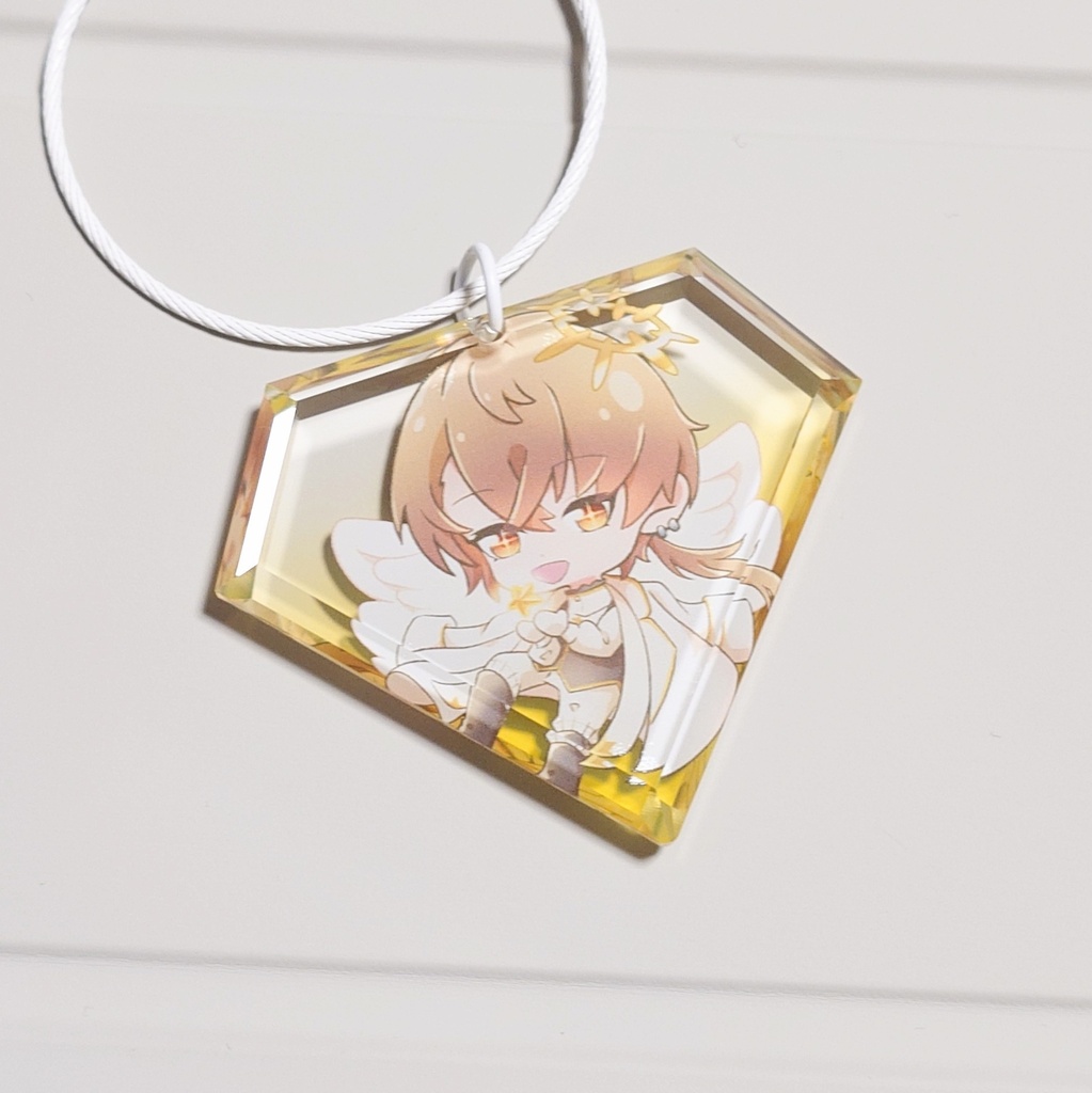 天使宝石アクキー